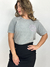 CAMISETA FEM STAY POSITIVE AND HAPPY - Moos Store - Moda Feminina Online