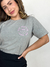 CAMISETA FEM STAY POSITIVE AND HAPPY - comprar online