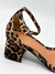 SANDALIA SALTO BAIXO ANNIE ANIMAL PRINT - comprar online