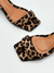 SANDALIA SALTO BAIXO ANNIE ANIMAL PRINT na internet