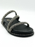 BIRKEN MYKONOS COM STRASS E TIRA DUPLA PRETO - Moos Store - Moda Feminina Online