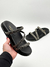 BIRKEN MYKONOS COM STRASS E TIRA DUPLA PRETO - comprar online