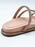 BIRKEN MYKONOS COM STRASS E TIRA DUPLA ROSE - Moos Store - Moda Feminina Online