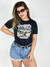 CAMISETA FEM ROCKABILLY CAR PRETO - Moos Store - Moda Feminina Online