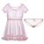 Kawaii Lace Nightdress Lingerie Pijamas Set para Mulheres Off-Ombro Tule Tentaç - Abra-se a Experiência