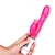 VIBRADOR COM ESTIMULADOR CLITORIANO E PONTO G