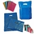 Kit Sacolas Plásticas Alça Vazada Azul 30x40 - 2kg / 120un