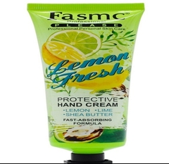 Cremas de manos frutales, marca FASMC lemon