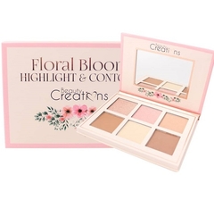 Paleta de Iluminador y Contorno Floral Bloom de Beauty Creation