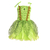 Principal Vestido Tinker Bell Fada Verde Infantil