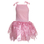 Principal Vestido Tinker Fada Rosa Infantil - comprar online