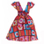 Vestido Infantil Festa Temático Flor Alegria - comprar online
