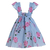 Vestido Infantil Festa Temático Azul Celeste - comprar online