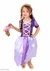 Fantasia Vestido Rapunzel Infantil Festa Luxo Com Trança