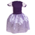 Fantasia Vestido Rapunzel Infantil Festa Luxo - comprar online