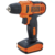 Furadeira parafusadeira sem fio de 10mm Black+Decker LD12SC 12V + accesorios com maleta de transporte 110V/220V - comprar online