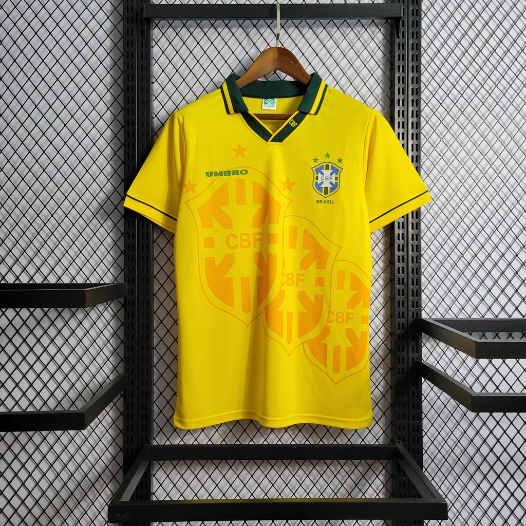 Camisa Seleção Brasileira Retrô I 2002 Nike Torcedor Masculina - ALL Sports
