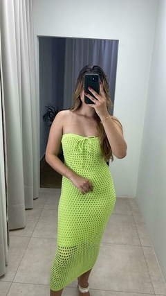 Vestido Trico Amarração - loja online