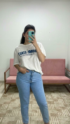 Calca jeans clara Mom