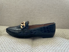 Romina Flats Negro Drilo (Forro Piel) - comprar en línea