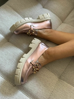 Loafer Sebastian Oro Rosa