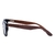Imagem do Barcur preto noz madeira óculos de sol polarizado