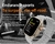 Ultra NFC Smartwatch para homem e mulher, GPS Track, Bluetooth Call, BT Music, J - comprar online