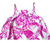 Vestido Infantil Regata Branco/Rosa Gap Estampados de Flores - comprar online