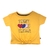 Camiseta Infantil Amarela C/ Coração Tommy Hilfiger Original