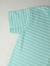 Camiseta Listrada de Azul/Branco Calvin Klein Infantil na internet