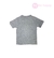 Camiseta Infantil Cinza Manga Curta Gola V Tommy Hilfiger - comprar online