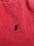 Camiseta Gola Redonda Polo Ralph Lauren Vermelha - loja online