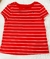 Camiseta Manga Curta Vermelha Listras brancas Tommy Hilfiger - 4U Be Happy Importados