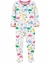 Pijama macacão Carter´s estampa dino Rosas infantil - 4U Be Happy Importados