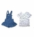 Jardineira Infantil C/Camiseta Branca Calvin Klein Original - loja online