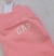 Calça rosa logo branco GAP com ajuste na cintura original - comprar online