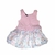 Vestido Infantil Rosa Saia Com Tule Calvin Klein Original - loja online