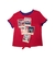 Camiseta Infantil Vermelha C/ Laço na Barra Tommy Hilfiger