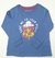 Camiseta Manga Longa Azul Tommy Hilfiger Infantil Menino