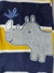 Imagem do Macacão Pijama Fleece Carter's Listras Estampa Rinoceronte
