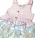 Vestido Infantil Rosa Saia Com Tule Calvin Klein Original - comprar online
