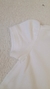 Vestido Branco Golo Polo com Babado Ralph Lauren Original - 4U Be Happy Importados