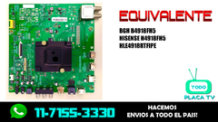 PLACA MAIN HISENSE H4918FH5 COD: RSAG7.820.8063