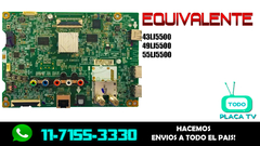 PLACA MAIN LG 43LJ5500 COD:EAX67148704(1.0)