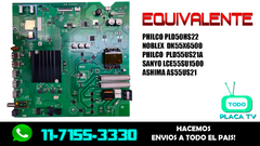 PLACA MONOPLACA PHILCO PLD50HS22 COD: RSAG7.820.10147/ROH