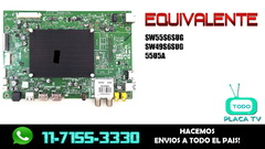 PLACA MAIN SKYWORTH SW49S6SUG COD: 5800-A9K02T-0P00