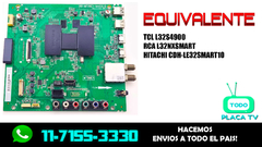 PLACA MONOPLACA RCA L32NXSMART COD: 40-MT56E1-MAG2LG