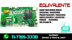 PLACA MONOPLACA SHARP SH4316MFIX COD: RSAG7.820.6823