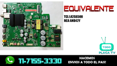 PLACA MONOPLACA TCL L42S6500 COD: 40-RT41FB-MPD2HG