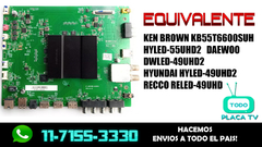 PLACA MAIN HYUNDAI HYLED-49UHD2 COD: 40-MS6488-MAD2HG